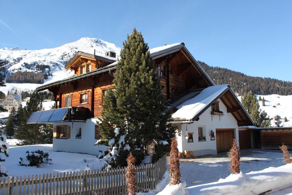 B&B Haus Im Sand Давос Экстерьер фото